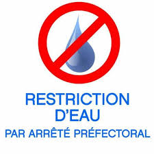 ARRETE DE RESTRICTIONS D'EAU DU 31/10/2025