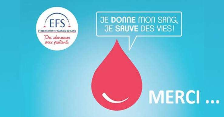 Don de sang le 4 novembre