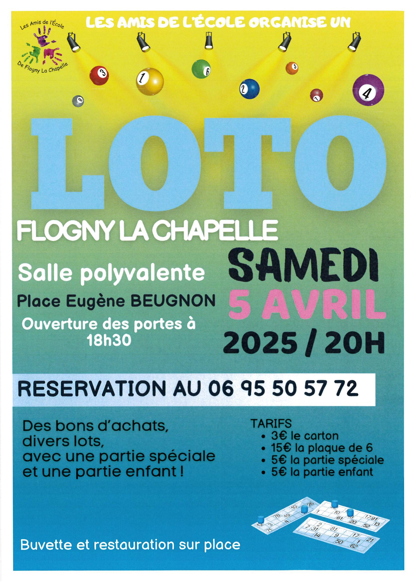 LOTO le samedi 5 avril
